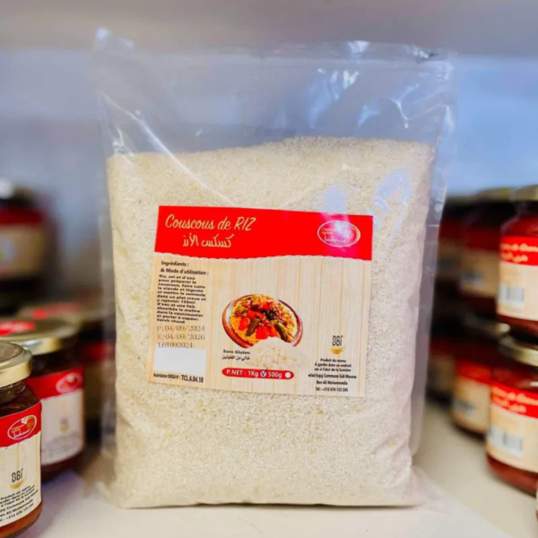 Couscous de Riz 1kg- Cooperative Bio Benzaf