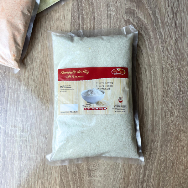 Semoule de Riz 500g - Cooperative Bio Benzaf